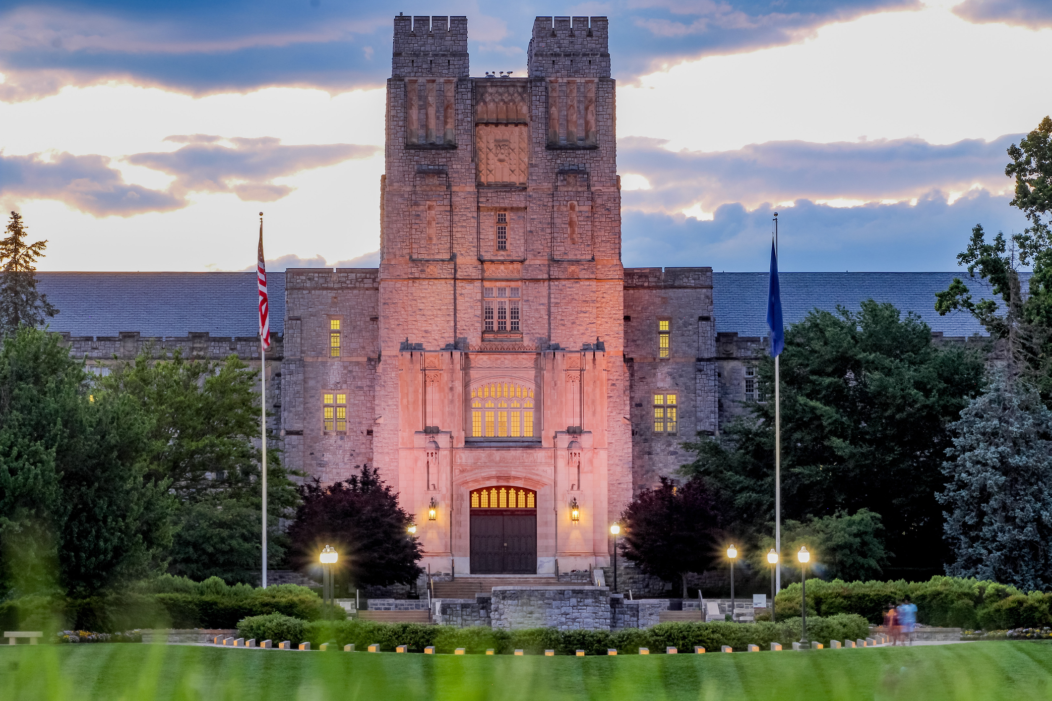 Burruss Hall at Virginia Tech